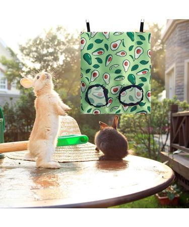 2 Pcs Hay Bag Rabbit Hay Feeder Rabbit Feeder Hamster Guinea Pig Hay Storage Bag Rabbit Hay Feeder Bag Small Pet Hanging Food Feeding Bag (Pink & Green) - Buy Online on SooperMarket.com