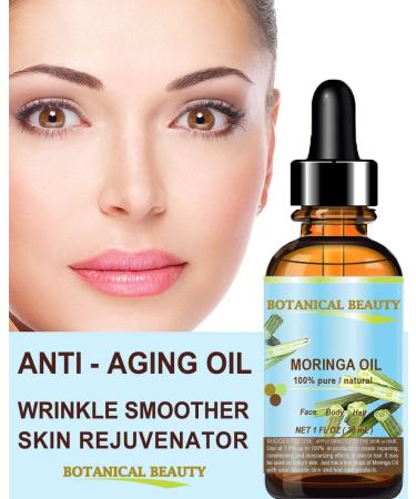 Buy 100% Pure Moringa Oil - Cold Pressed Carrier Oil for Skin Hair Lips & Nails | Nutrient-Dense Natural Beauty | 1 Fl. oz. (30 ml - Buy Online on SooperMarket.com
