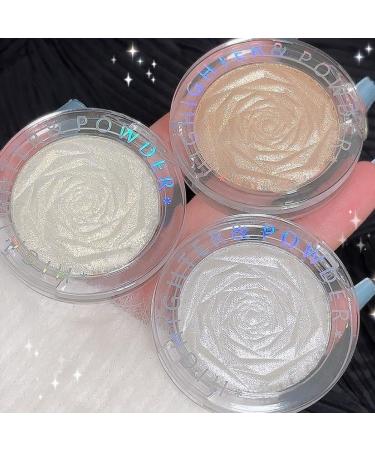 Pearl White Highlighter Makeup - Shimmer Glitter Diamond Eyeshadow Palette for Face & Body - EVpct 0.1 oz - Buy Online on SooperMarket.com