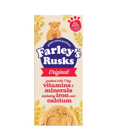 Farleys Rusks Original Cake Rusks - Pack of 9 - 150g - Pack of 3
