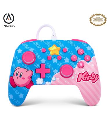PowerA Enhanced Wired Controller for Nintendo Switch - Kirby