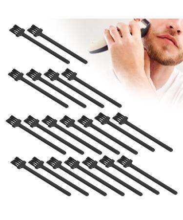 20-Part Cleaning Brushes for Electric Shavers & Razors - Long Grip Trimmer & Keyboard Brush Set - International Shipping Available - Buy Online on SooperMarket.com