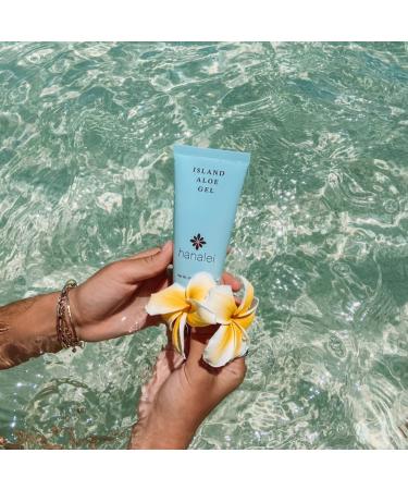 Hanalei Cooling Island Aloe Gel - Cruelty-Free & Paraben-Free Moisturizer for Sunburn Relief - Travel Size 80ml - Buy Online on SooperMarket.com