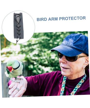 HAPINARY Parrot Arm Cover Bird Training Pad Pet Shoulder Pad Bird Shawl Bird Supplies Cotton 25x11cm Blue - Buy Online on SooperMarket.com