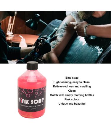 500ml FILFEEL Blue Soap for Healing and Soothing Tattoos - Concentrated Formula for Novice Use - Buy Online on SooperMarket.com