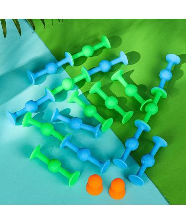 Silicone Suction Cup Darts Set - 18Pcs for Big Size - Indoor and Outdoor Throwing Game Toys - Buy Online on SooperMarket.com