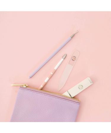 Malva Belle Best Crystal Glass Nail File Long Lasting Double Sided Tempered Glass File Professional Salon Manicure/Pedicure Filing Tool for Natural Nails - 2 Pack (3 mm) Clear X2 3mm - Buy Online on SooperMarket.com
