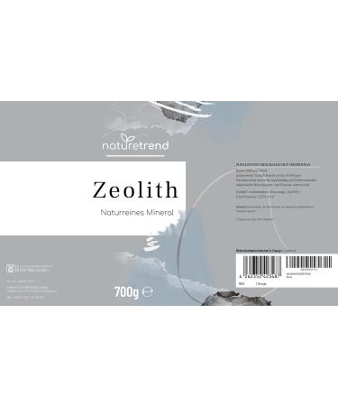 NatureTrend Zeolite Powder 700g - 94% Pure Premium Quality Extra Finely Ground Natural Volcanic Rock for Detox & Wellness - Buy Online on SooperMarket.com