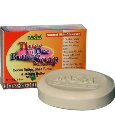 MADINA 3 in 1 Butter Soap 1 Pound