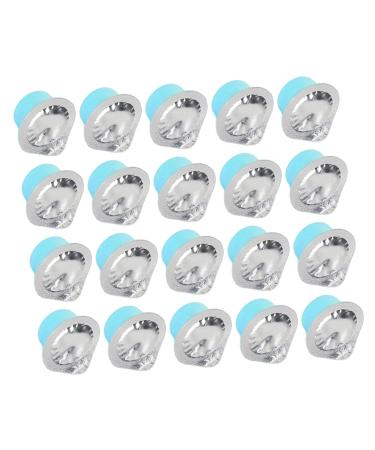 20PCs Professional strength dental polishing cream safe improved tooth protection dental white white cream for oral care (blue)