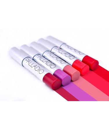 Buy Palladio Pop Shine Brilliant Lip Balm Psyched | International Shipping Available Hydrating Vibrant Color - Buy Online on SooperMarket.com