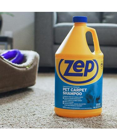 ZEP INC Carpet Shampoo - 128 fl oz | Deep Clean Your Carpets | Fast International Shipping - Buy Online on SooperMarket.com