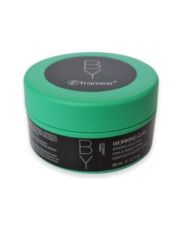 Framesi BY Lava Working Clay 2.7 fl oz Hair Clay for Color Treated Hair