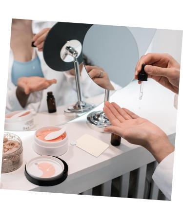 Didiseaon Stainless Steel Palette Mirror - Nail Art & Makeup Foundation Blending Tray Tools | Professional Cosmetic Mixing Plate Set - Buy Online on SooperMarket.com