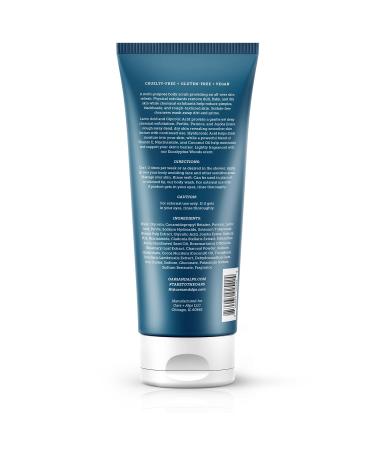 Oars + Alps Superfoliant Body Scrub - Dermatologist Tested Clean Ingredients Niacinamide & Coconut Oil - 8 Fl Oz | International Shipping Available - Buy Online on SooperMarket.com