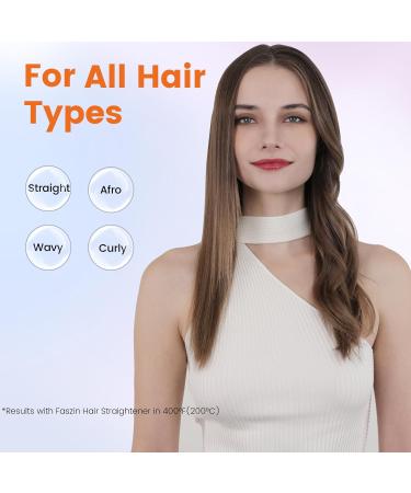 Professional Hair Straightener - 1.65" Titanium Flat Iron with 30s Rapid Heat 10 Temp Levels (260-450 ) LED Display - Pink - Buy Online on SooperMarket.com