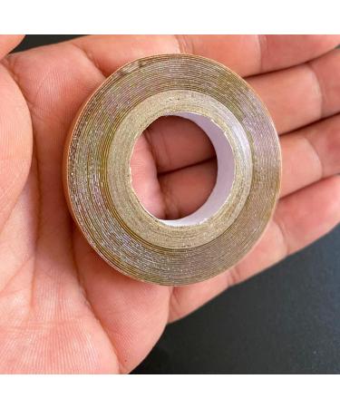 Long-lasting Double Sided Hair Extension Tape (Brown) 10mm x 3 yards - 3+ Months Hold - Buy Online on SooperMarket.com