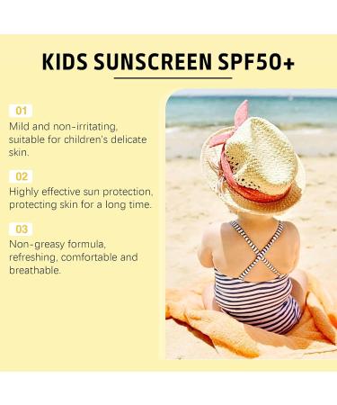 Organic Scent Free Sunscreen SPF 50+ Moisturizing Suncream SPF 50+ Organic Sun Cream SPF 50 Face Sun Screen Long Lasting UVA/UVB Sun Protection Sensitive Skin Not Greasy 45g - Buy Online on SooperMarket.com