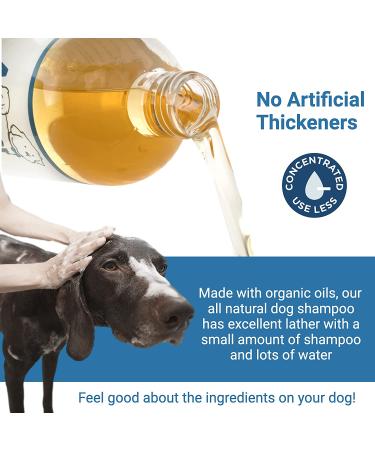 4Legger USDA Organic Hypoallergenic Coconut Dog Shampoo 16 oz - Fragrance-Free with Aloe for Dry, Itchy, Sensitive Skin - Buy Online on SooperMarket.com