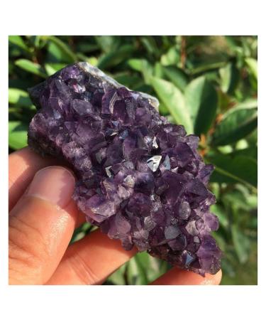 Natural Crystal Rough Natural Amethyst Quartz Crystal Cluster Specimen Healing 80g