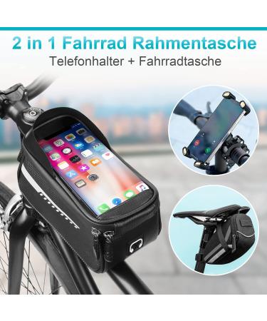 Cool Bike Frame Bag - Ideal Father's Day Gift Birthday Surprise for Men Perfect Bicycle Accessory for Cyclists & Teens Great Easter & Christmas Gift - Buy Online on SooperMarket.com