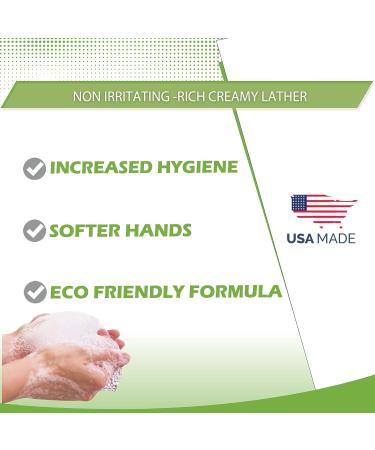 GreenFist Apple Scent Foaming Hand Soap Refill - 128oz (1 Gallon) - Made in USA - Buy Online on SooperMarket.com
