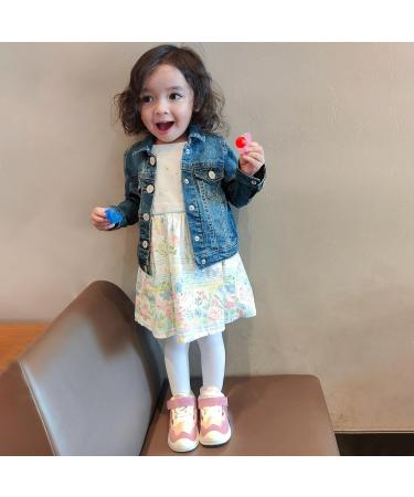 LACOFIA Baby Girls Pink Toddler Sneakers | Anti-Slip Rubber Sole | Size 5 UK Child - Buy Online on SooperMarket.com