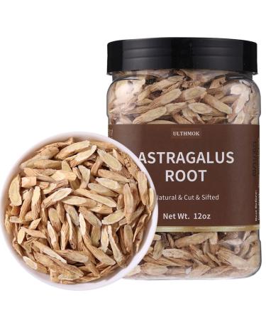 Premium Astragalus Root Tea Slices/12 Oz(339g) Featured Pure and Natural No additives Cut and Sifted Herbal Tea.