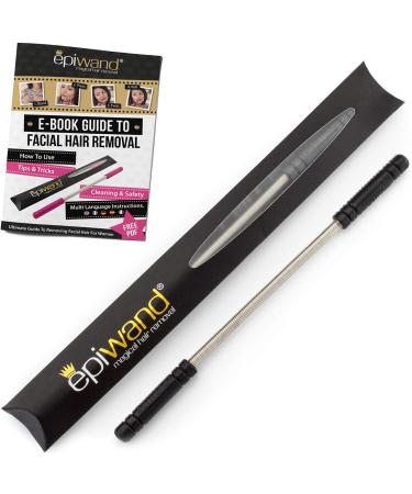 Epiwand Facial Hair Remover Spring Threading Tool - Our Womens Facial Epilator Coil Removes Peach Fuzz, Chin, Cheek, Neck, Mustache & Upper Lip Hair Quickly - Includes Instructions & Gift Box.