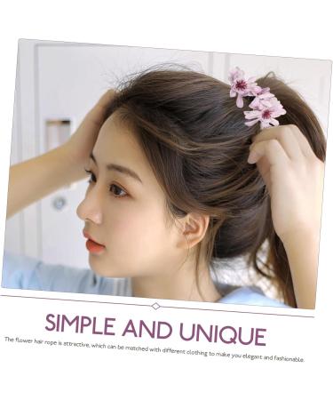 Beavorty Elegance Artificial Flower Women's Hair Tie Fabric Elastic Accessories Bridesmaid Graceling - Buy Online on SooperMarket.com