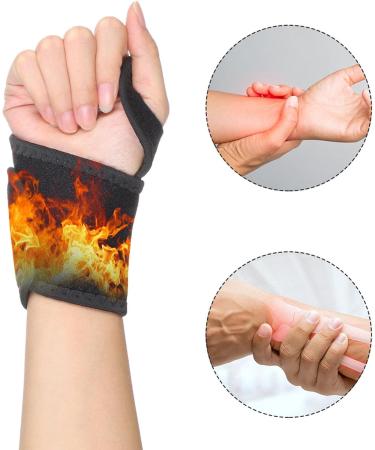 Magnetic Self-Warming Wristwear | Wrist Protection & Compression Cuff for Men & Women - Reduces Symptoms & Keeps Warm - Buy Online on SooperMarket.com