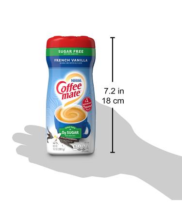 Coffee Mate French Vanilla Sugar Free Coffee Creamer 10.2 Oz - Pack of 2 - Buy Online on SooperMarket.com