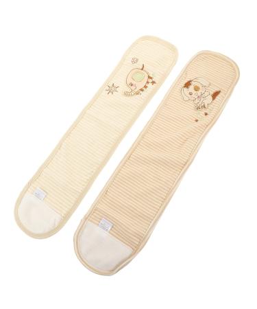 Healeved 2pcs Baby Belly Button Band Newborn Umbilical Cord Infant Belly Band Cord Care Hernia Belt for Baby Navel Band Newborn Belly Band Belly Circumference Girth Navel Cord Keep Warm