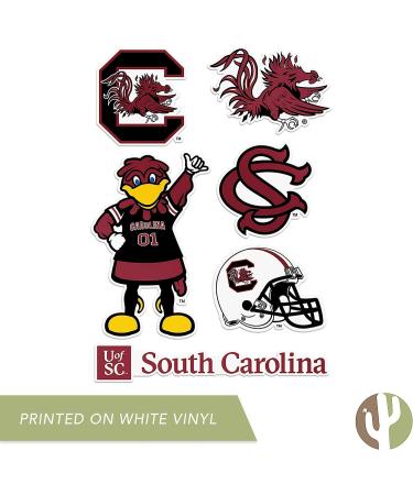 University of South Carolina Sticker Gamecocks USC Cocky Stickers Vinyl Decals Laptop Water Bottle Car Scrapbook T2 (Type 2) - Buy Online on SooperMarket.com