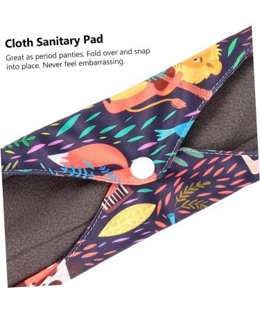 6pcs Reusable Bamboo Panty Liners - Washable Maternity & Menstrual Pads - Buy Online on SooperMarket.com