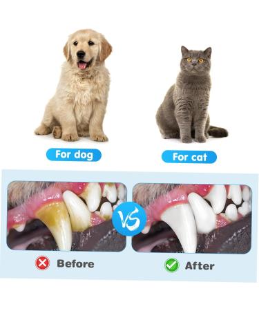 BELLIFFY 1pc Fine Fiber Plastic Cat Toothpaste Kitten Toothbrush Pet Supplies Pet Toothbrush - Buy Online on SooperMarket.com