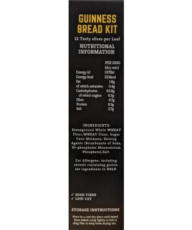 Guinness Irish Bread Kit - Craft Authentic Flavour at Home 360g - Buy Online on SooperMarket.com