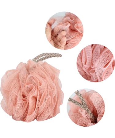 Fu Store 4-Pack Bath Sponges Shower Loofahs 50g Mesh Balls - Body Wash Accessories for Men and Women - 4 Solid Colors - Buy Online on SooperMarket.com