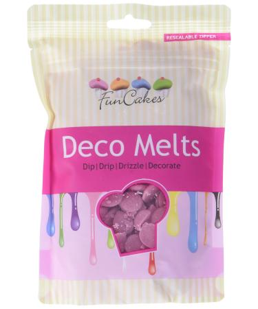FunCakes Deco Melts -Pink- 2x250g Pink (Pack of 2)