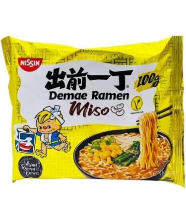 Nissin Demae Ramen Instant Ramen Noodles - Miso Flavour 100g (Pack of 10) by CNMART - Buy Online on SooperMarket.com
