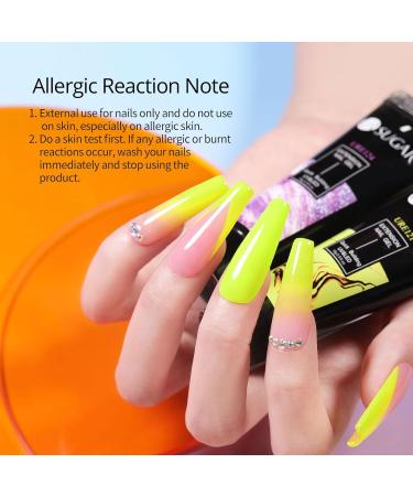 UR Sugar Polygel Nail Extension Set - 6 Color Poly Nail Gel Tubes for Perfect Summer Nails | Builder Gel & Milling Cutter Included - Buy Online on SooperMarket.com