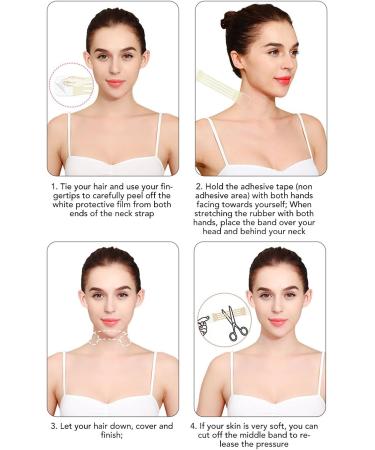 Face Lift Tape Invisible Face Lift Tape Anti Wrinkle Waterproof Small Tape for Lifting Enhancing Contours Instant Makeup Tape Lifting for Hide Wrinkles Double Chin Saggy - Buy Online on SooperMarket.com