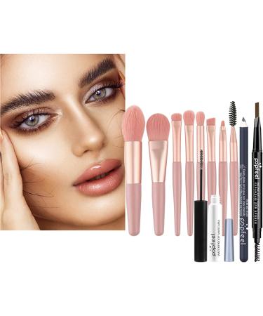 RoseFlower Professional Makeup Set with Eyeshadow Palette, Brush Set, and Gift Box - Perfect for Women, Girls, and Teenagers | B #6 - Buy Online on SooperMarket.com
