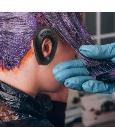 KALLORY Silicone Ear Protector Earmuffs - 2 Pairs for Salon & Bathing | 8X5.5cm Random Color - Buy Online on SooperMarket.com