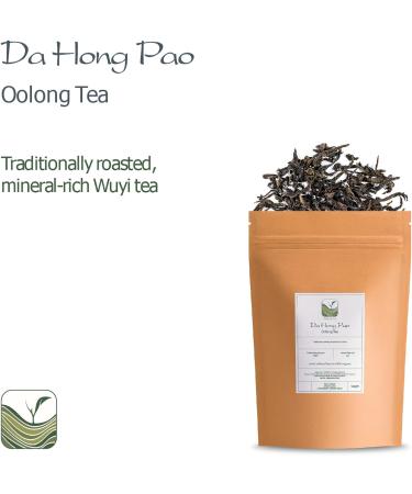Da Hong Pao Oolong Tea 25g - Authentic Wuyi Rock Wu Long Tea - Big Red Robe Dahongpao - Buy Online on SooperMarket.com
