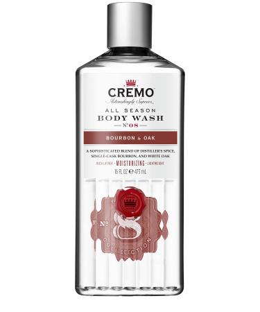 Cremo All Season Body Wash Bourbon & Oak 16 Ounce (Pack of 3) Bourbon & Oak 16 Fl Oz (Pack of 3)