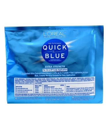 L'Oreal Quick Blue Powder Bleach 1 oz - Pack of 12 - Buy Online on SooperMarket.com