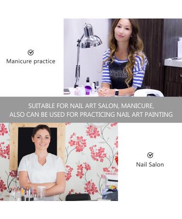Beaupretty Nail Holder & Art Stand Set | Magnetic Nail Tip Training & Display Holder | Japanese Pink Crystal Design for Nail Art - Buy Online on SooperMarket.com