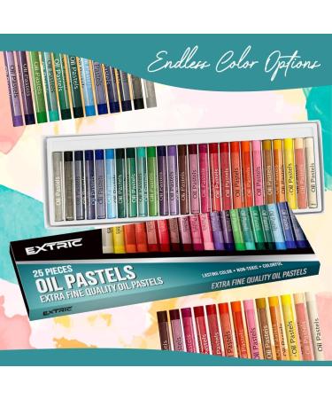 EXTRIC 36 Color Oil Pastels Set - Art Supplies for Kids and Artists - Buy Online on SooperMarket.com
