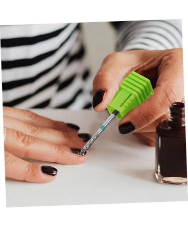 FOYTOKI Nail Polisher Manicure Art Drill Bits Manicure Nail Bits Nail Art Polishing Tools Women Nail Drill Bit Drill Bits for Nails Drill Bit for Acrylic Nails Manicure Drill Bits 7.00X1.30X1.30CM Green - Buy Online on SooperMarket.com